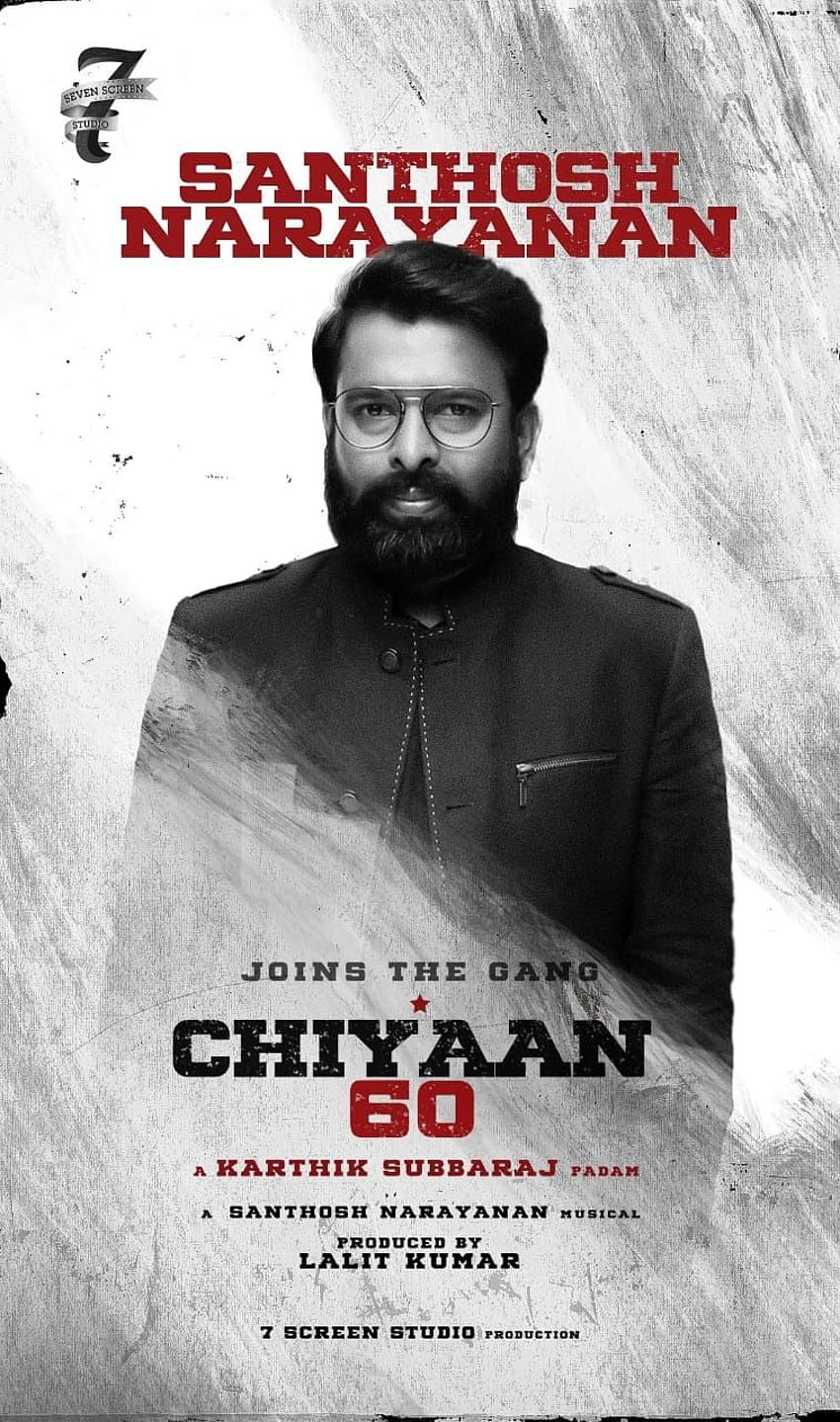 Santhosh Narayanan is the music coposter of Vikram 60 movie HD phone wallpaper