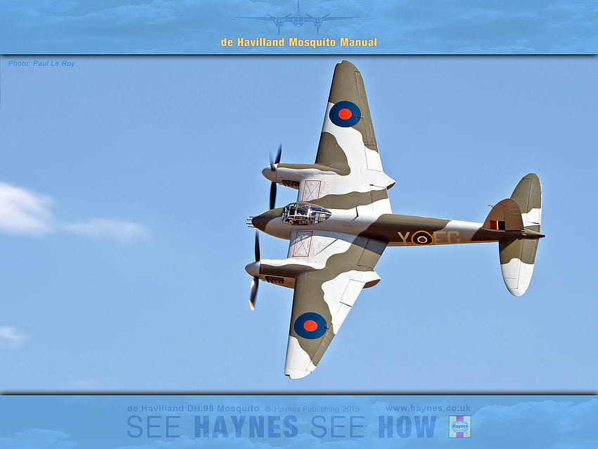 De Havilland Mosquito Manual Sfondo HD