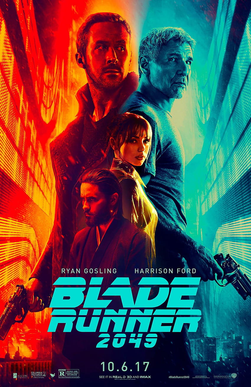โปสเตอร์และพิมพ์ยนตร์ทั้งหมดสำหรับ Blade Runner 2049 วอลล์เปเปอร์โทรศัพท์ HD