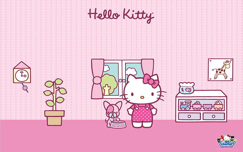 Hello Kitty, señorita Kitty fondo de pantalla