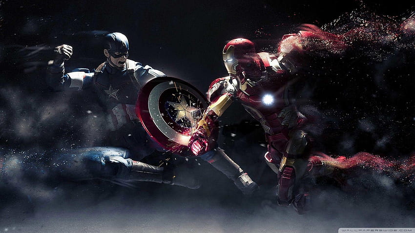 Captain America vs Iron Man ❤ for Ultra HD wallpaper
