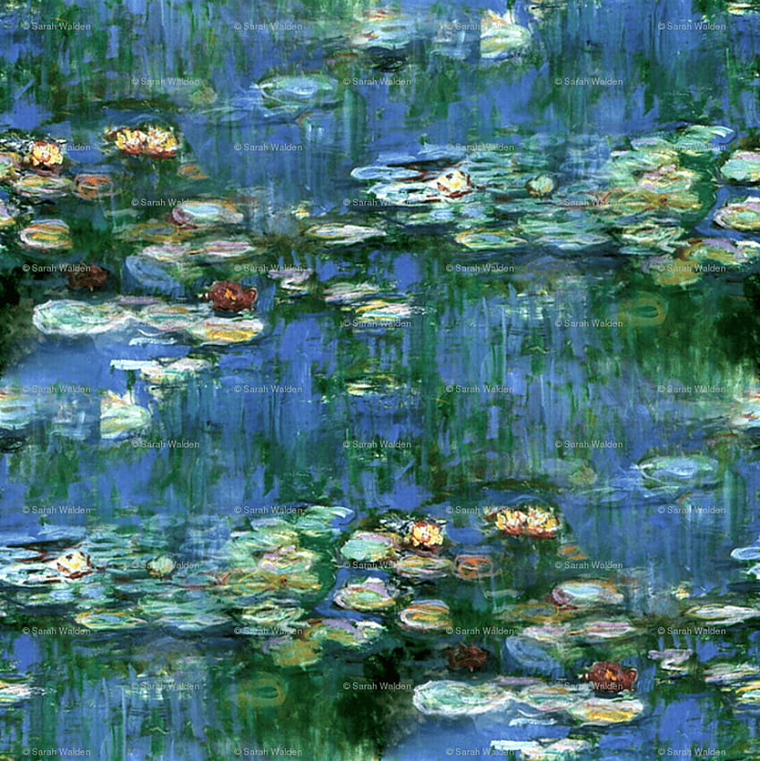 0 Lilie wodne Claude Monet Tapeta na telefon HD