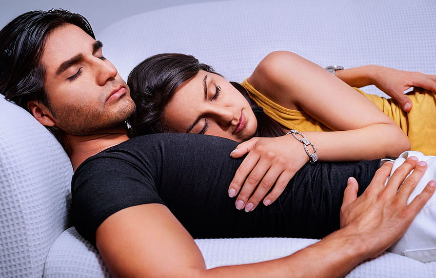 Mężczyzna i kobieta śpi, indyjski mężczyzna Tapeta HD