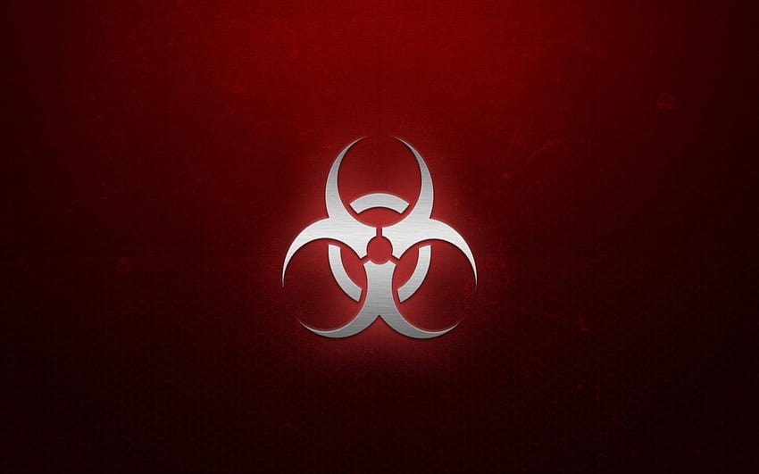 Toxic Sign Red posted by Samantha Peltier, toxic signs HD wallpaper