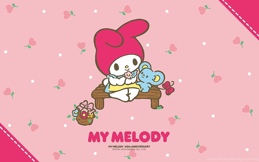 My Melody & Koala Pink Cute Backgrounds HD wallpaper | Pxfuel