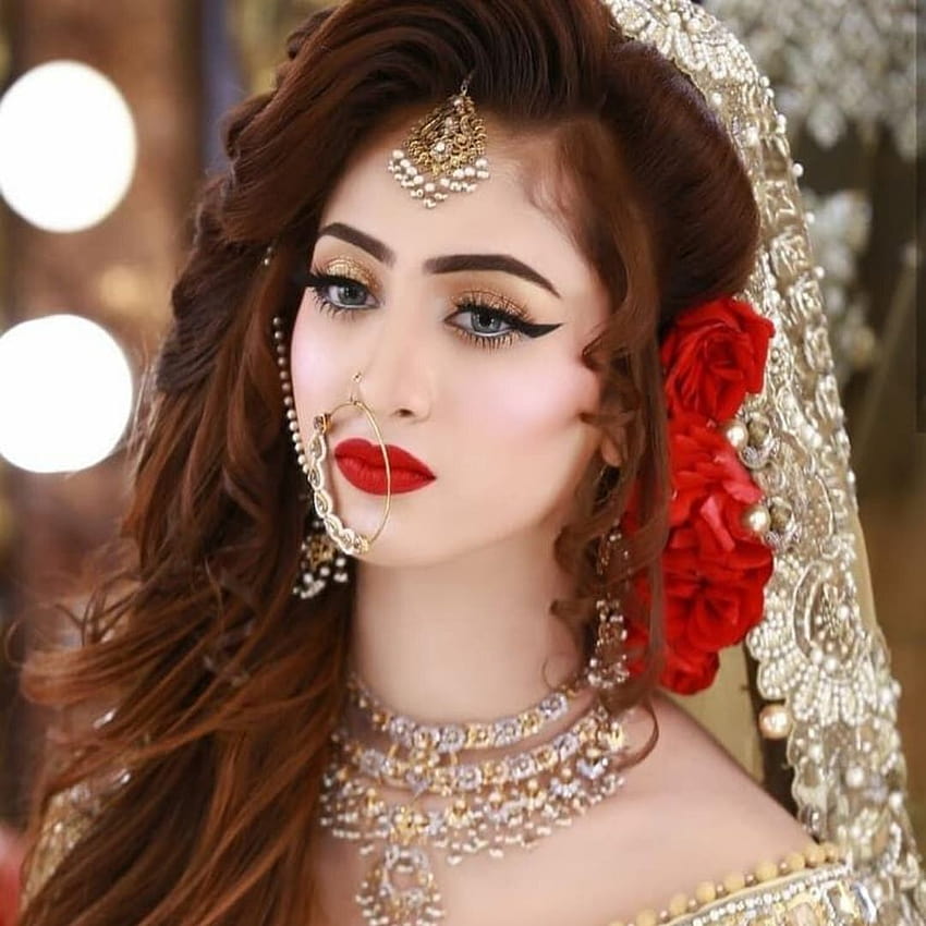 Top 20 Trendy Indian Bridal Makeup HD phone wallpaper