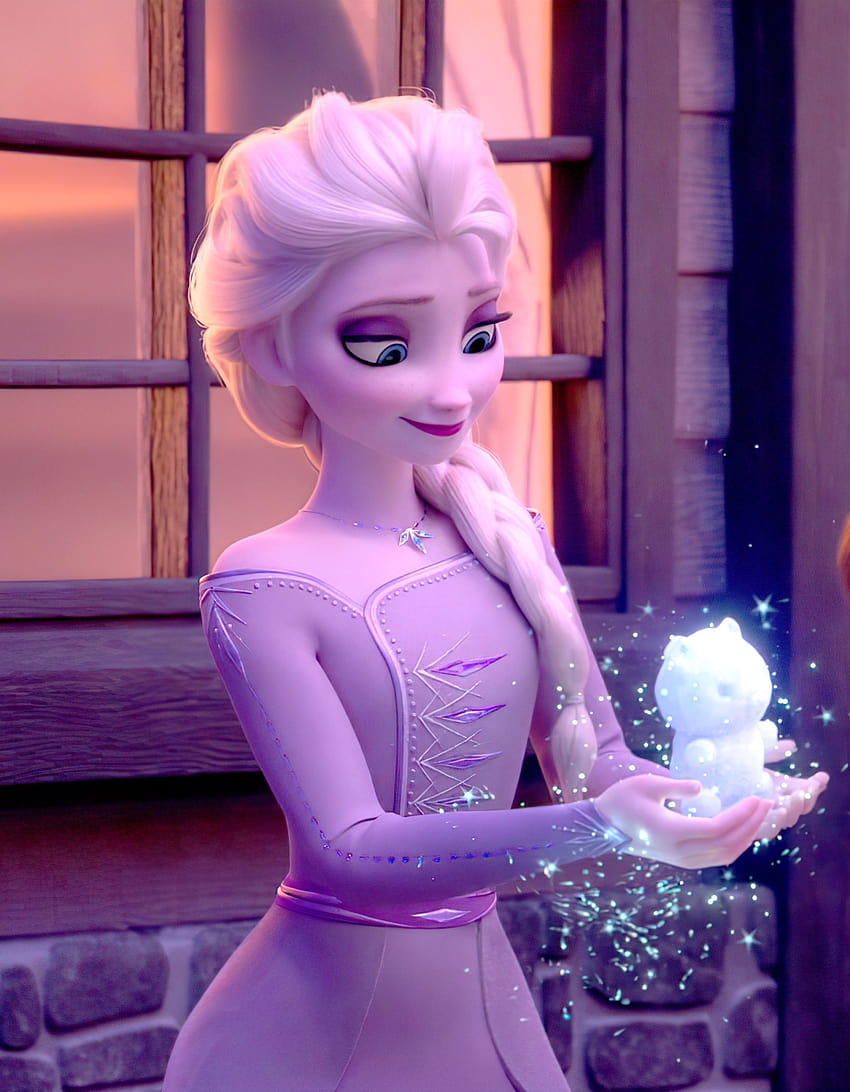 Lots of big and beautiful of Elsa from Frozen 2 movie HD phone ...