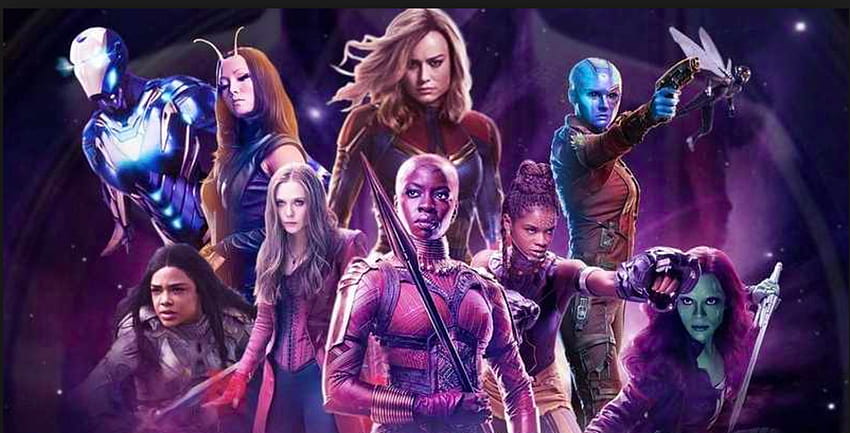 Нека поговорим за ТАЗИ сцена в Marvel's Avengers: Endgame, avengers women endgame HD тапет