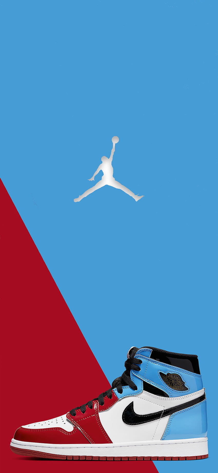 Air Jordan 1's, air jordan sneaker iphone HD phone wallpaper
