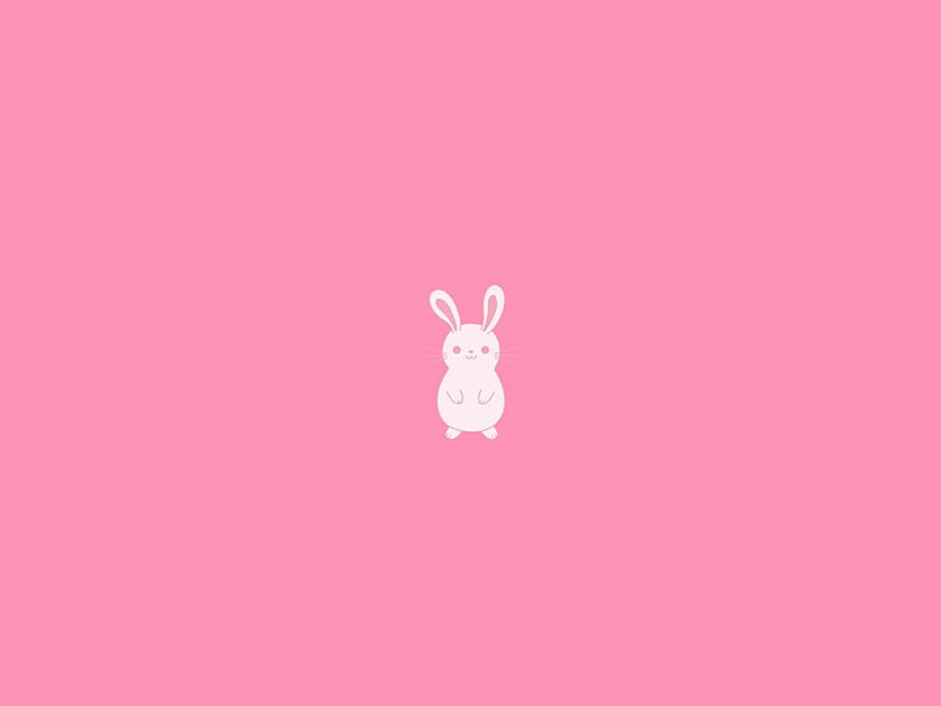 Run Rabbit Run, Rabbit Illustration, Cute, Bunny • For You, pink bunny ...