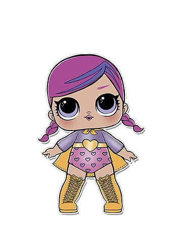 Cute pink seamless pattern background in lol doll surprise style - stock  vector 946680