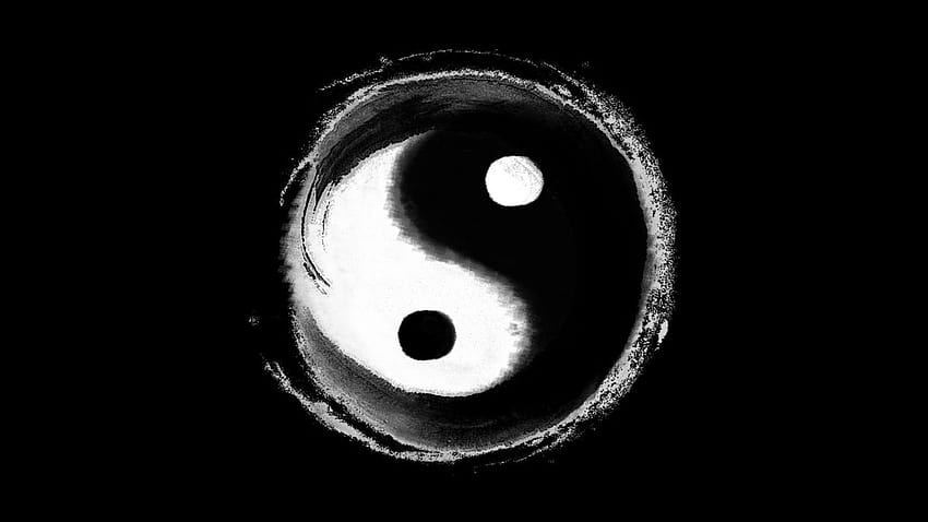 Yin Yang • Trump, kung fu symbol HD wallpaper