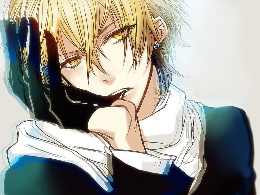 5. "Dull Blonde Hair Anime Male" - wide 5