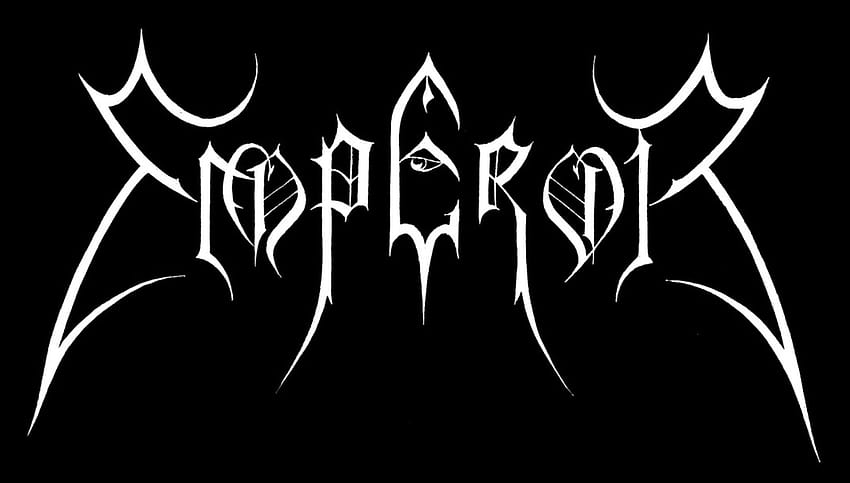 Emperador logo Black Metal lienzo parche Wrath Of The Tyrant In The Nightside Eclipse, banda emperador fondo de pantalla