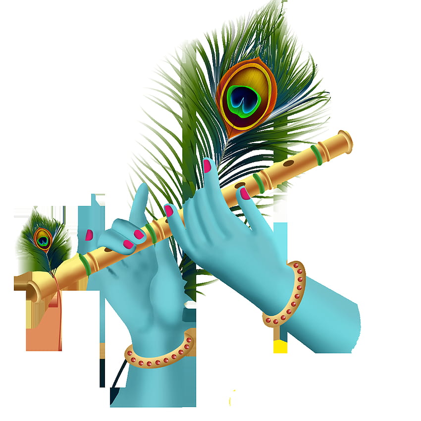 Pin auf Nagjiji, Krishna mit Flöte HD-Handy-Hintergrundbild