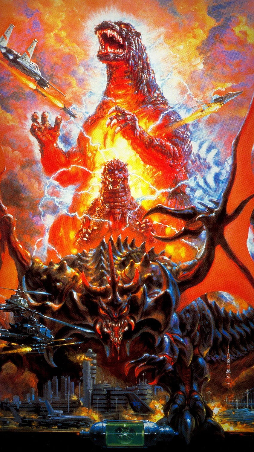 Godzilla vs. Destoroyah, fire godzilla HD phone wallpaper | Pxfuel