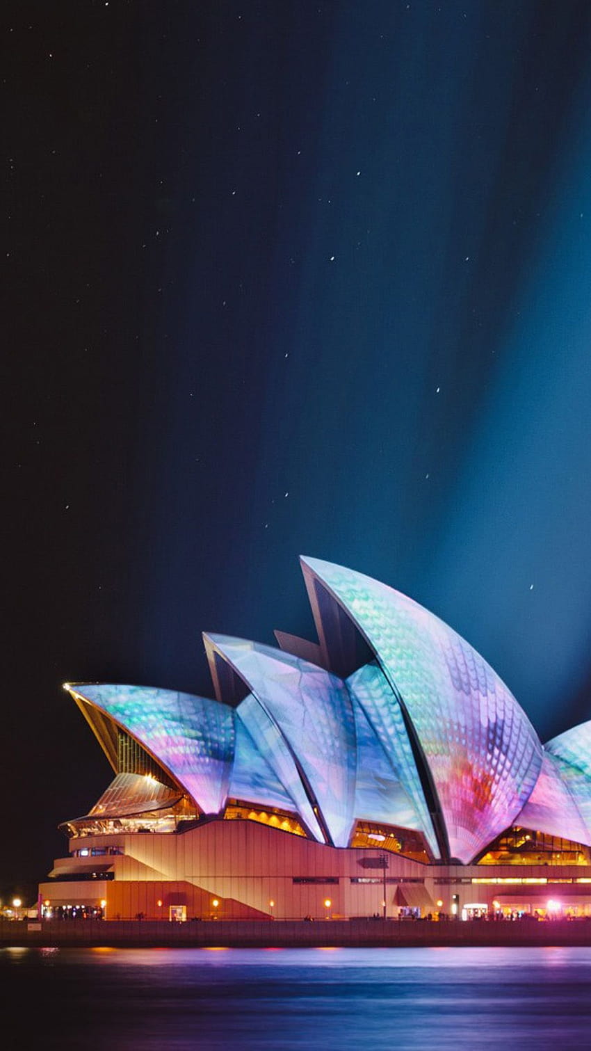 Sydney Opera House Cityscape Night Ultra Mobile, tout pourrait Android Fond d'écran de téléphone HD