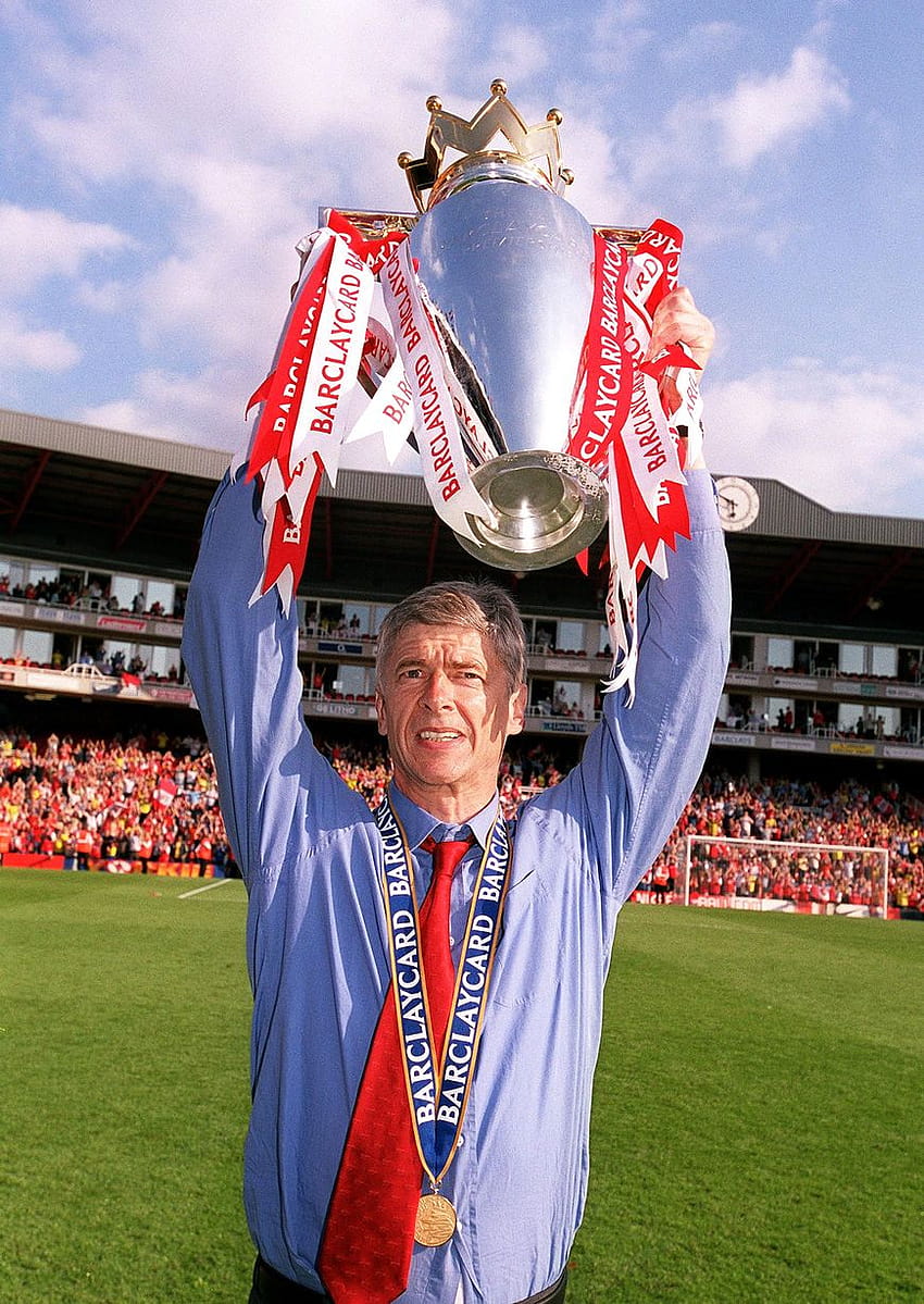 The iconic Arsene Wenger that could be used for perfect Arsenal statue, arsenal invincibles HD phone wallpaper