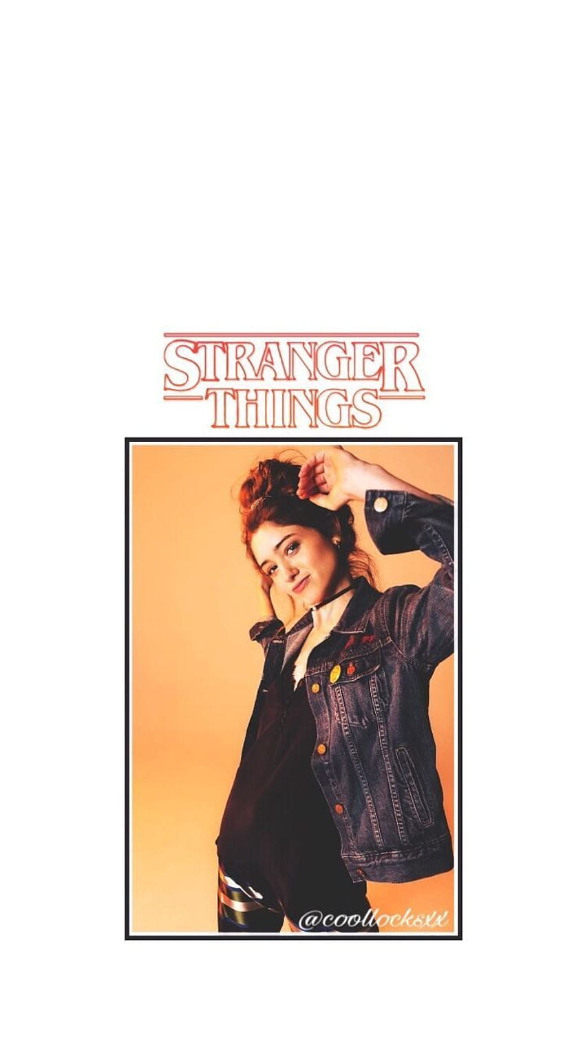 Écran de verrouillage de Stranger Things, Nancy Wheeler Fond d'écran de téléphone HD