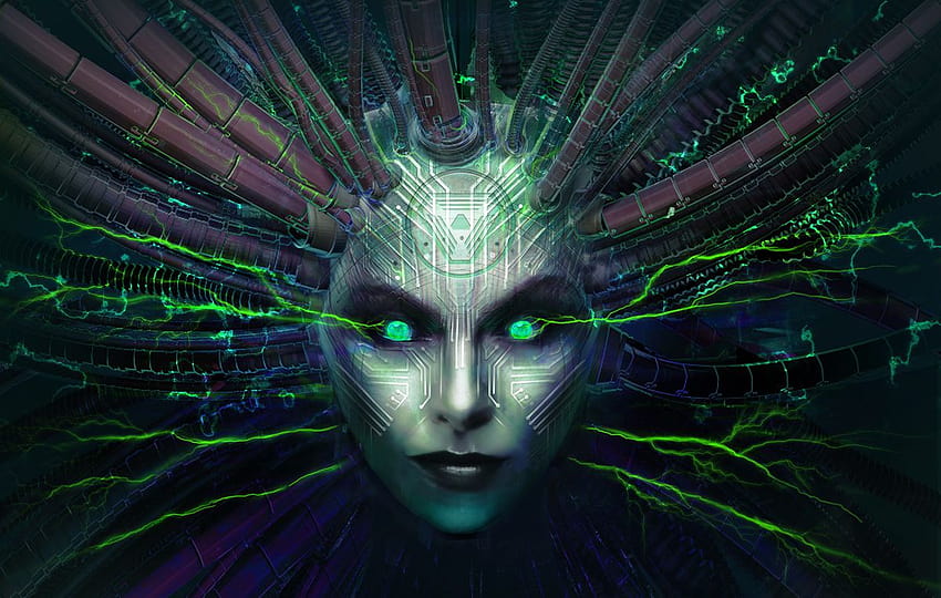See the first concept from System Shock 3, shodan HD wallpaper