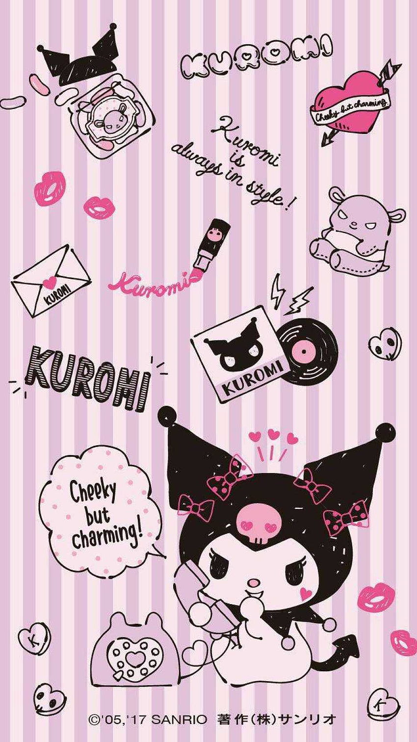 sanrio kuromi wallpaper ponsel HD