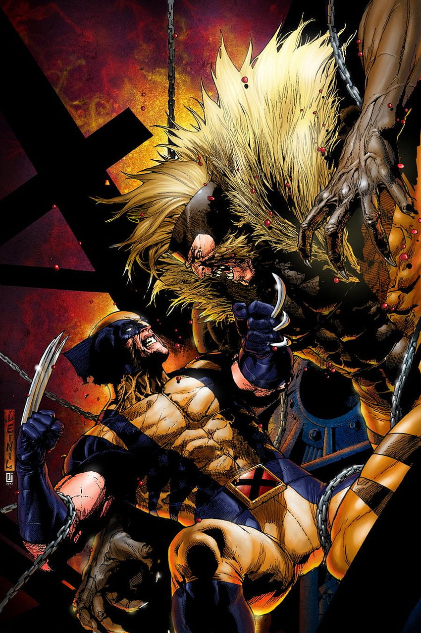 150 Wolverine V's Sabertooth ideas, wolverine vs sabretooth HD phone wallpaper