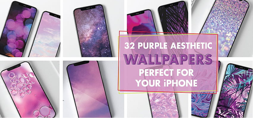 32 Purple Aesthetic Backgrounds Perfect For Your iPhone HD wallpaper ...