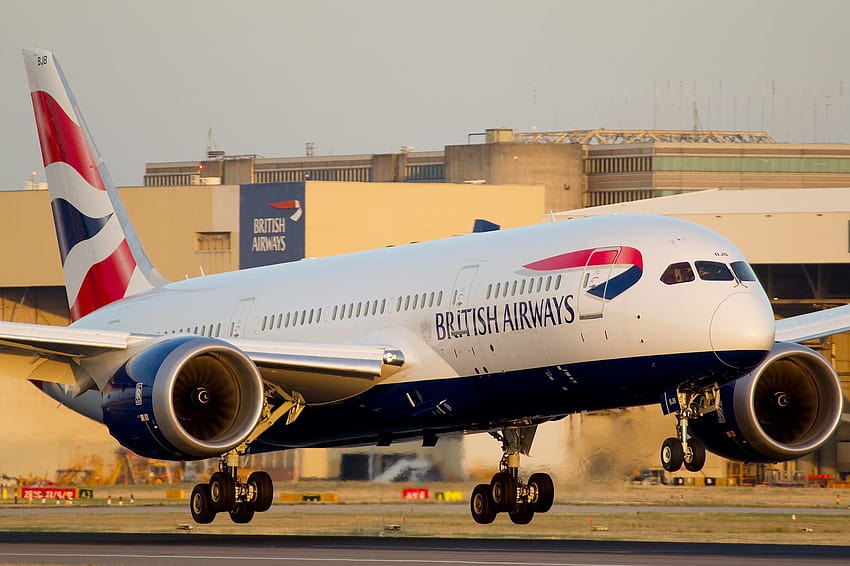 British Airways Boeing 787 HD-Hintergrundbild