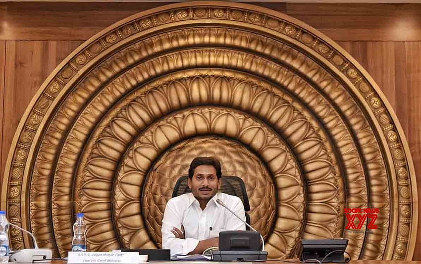 Amaravati: Y.S. Jagan Mohan Reddy chairs the first meeting of, andhra pradesh cm HD wallpaper