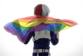 anime character on pride flagTikTok Search