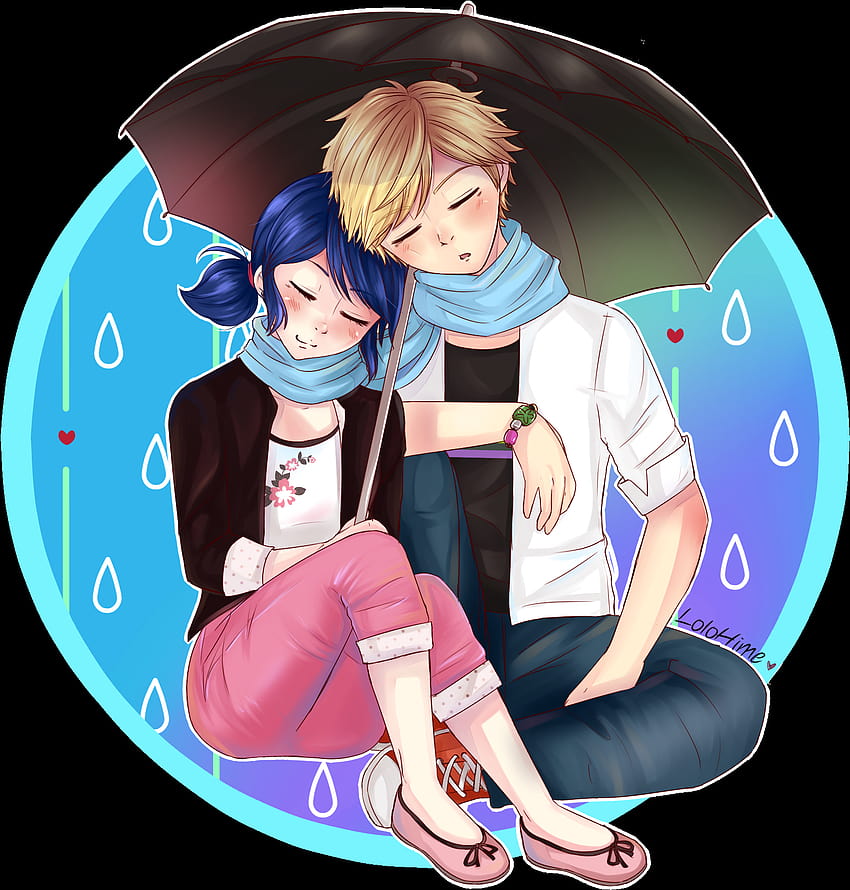 Miraculous Ladybug Called Adrien And Marinette And Adrien Hd Phone