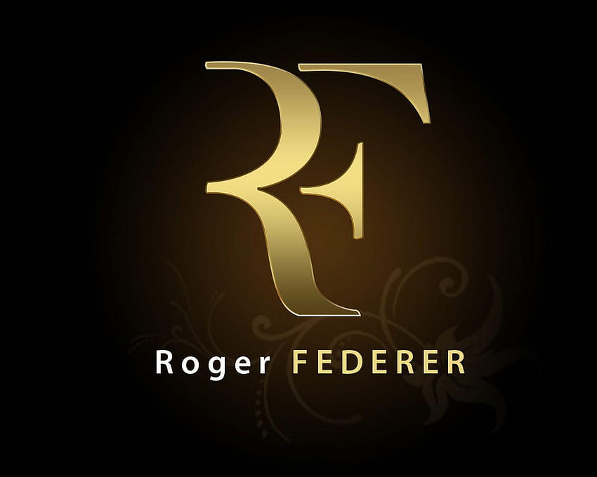 Roger federer logo, r logo 3d HD wallpaper