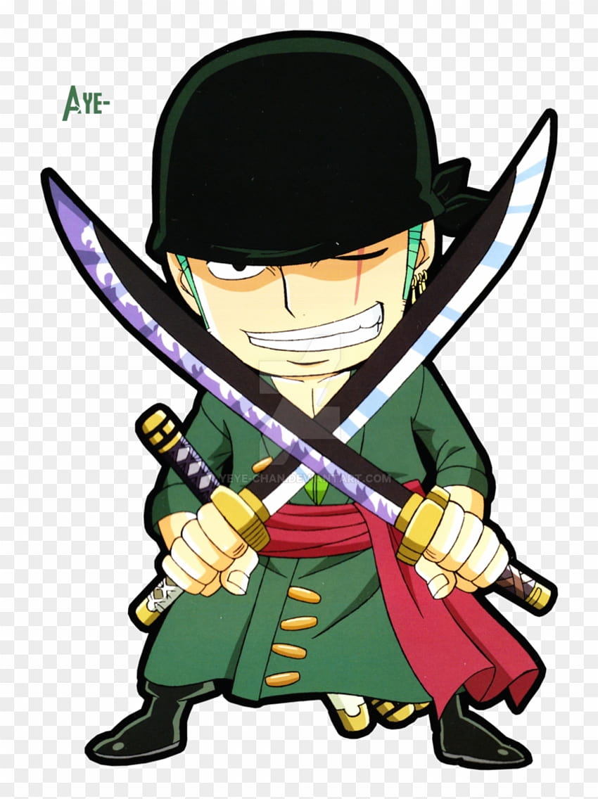 One Piece Zoro Png Pic - One Piece Zoro Three Swords Clipart