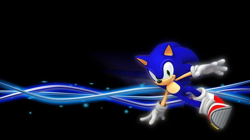 Happy Face Of Sonic The Hedgehog In Black Backgrounds Sonic </a>, sonic face logo HD wallpaper