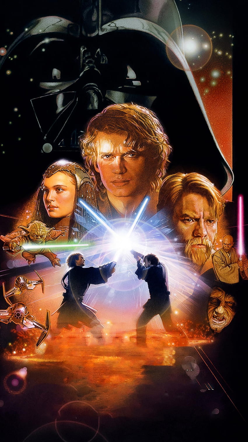 Star Wars: Episode III, Star Wars Rache der Sith HD-Handy-Hintergrundbild