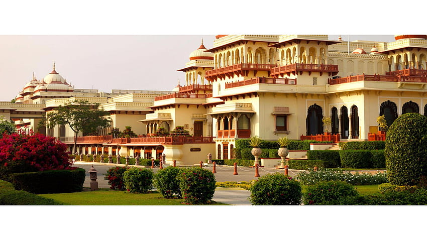 Rambagh Palace Jaipur India HD wallpaper