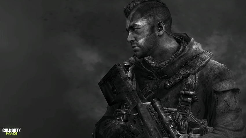 Call-of-Duty-Seife Mactavish HD-Hintergrundbild