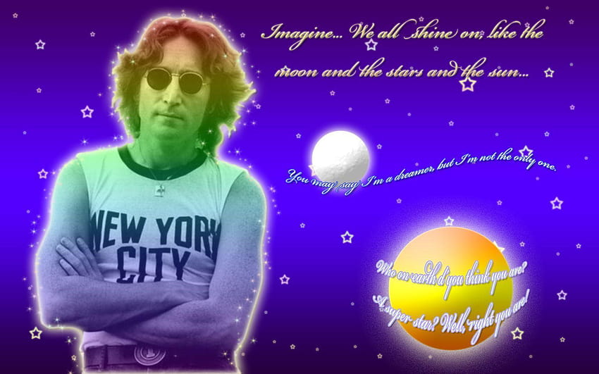 For > John Lennon Imagine HD wallpaper