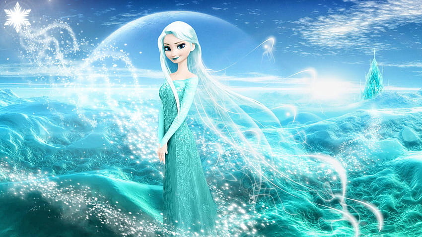 Elsa Frozen Group HD wallpaper
