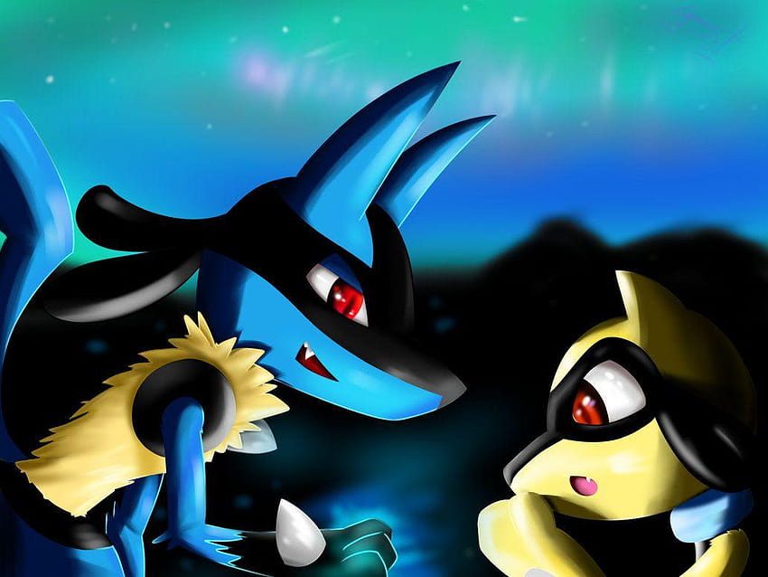 riolu and lucario wallpaper