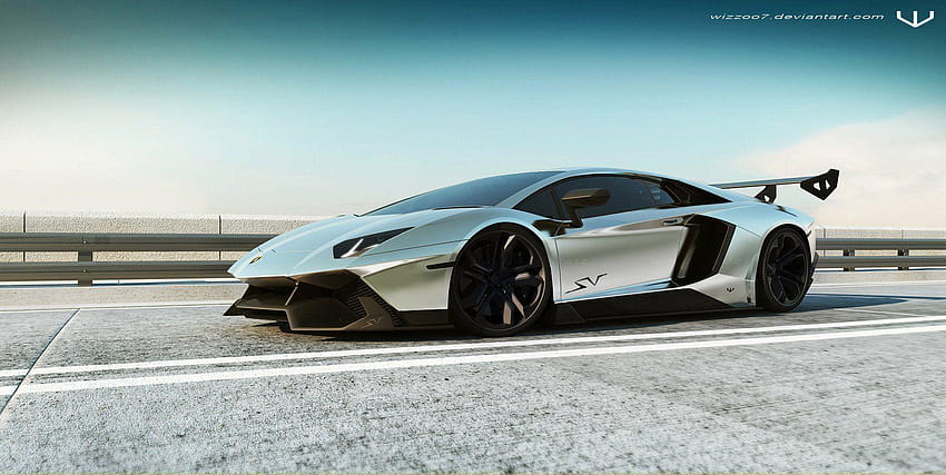 Les concessionnaires Lamborghini acceptent les acomptes sur liste d'attente pour l'Aventador SV Fond d'écran HD