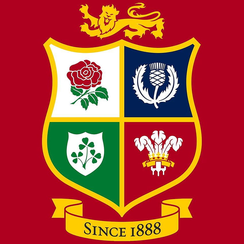 New British Lions rugby logo, britain team HD phone wallpaper