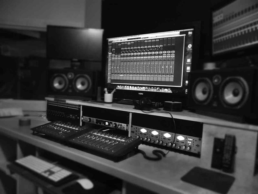 Recording Studio, recoding studio HD wallpaper