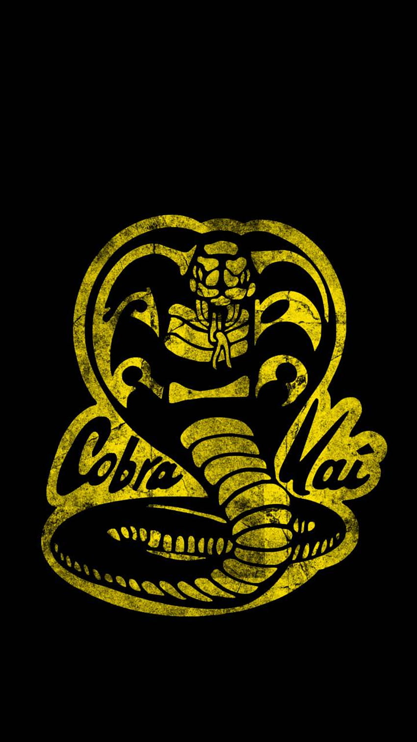 Cobra Kai 2018 от ___Santhush___, лого на cobra kai android HD тапет за телефон