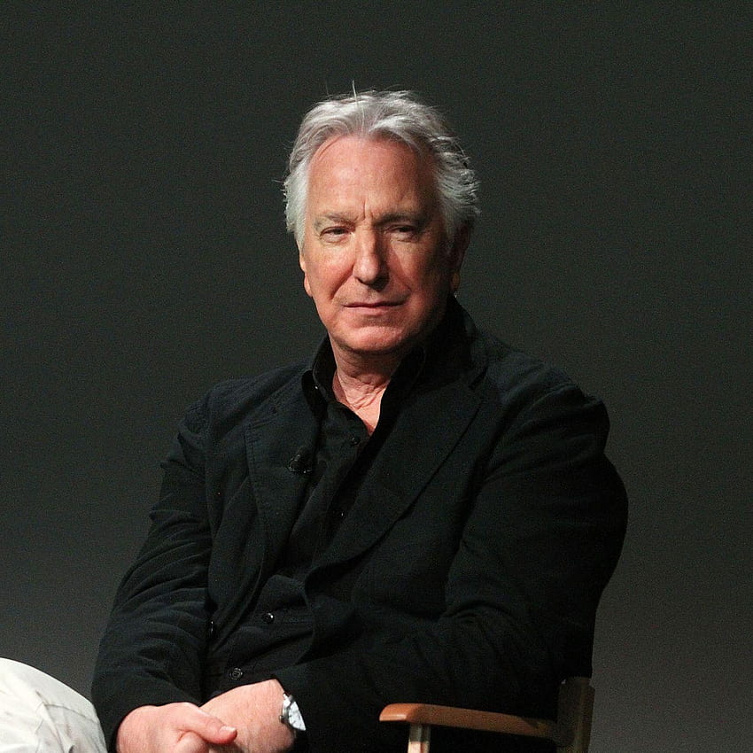 Alan Rickman defined exceptional acting, from Die Hard to Galaxy, die hard villains HD phone wallpaper