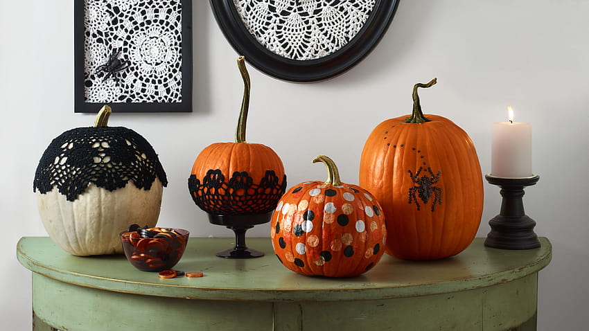 6 Fun No, halloween pumpkin ornament HD wallpaper
