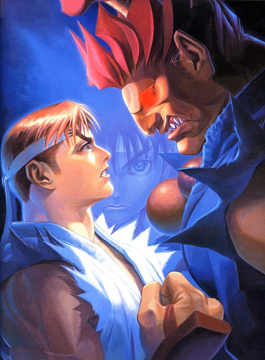 Street Fighter Alpha 2 poster HD phone wallpaper