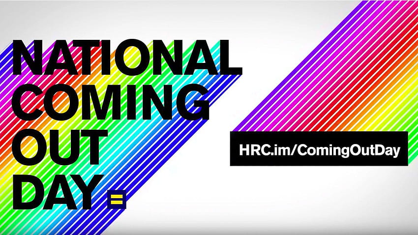 HRC Celebrates 28th Annual National Coming Out Day HD wallpaper