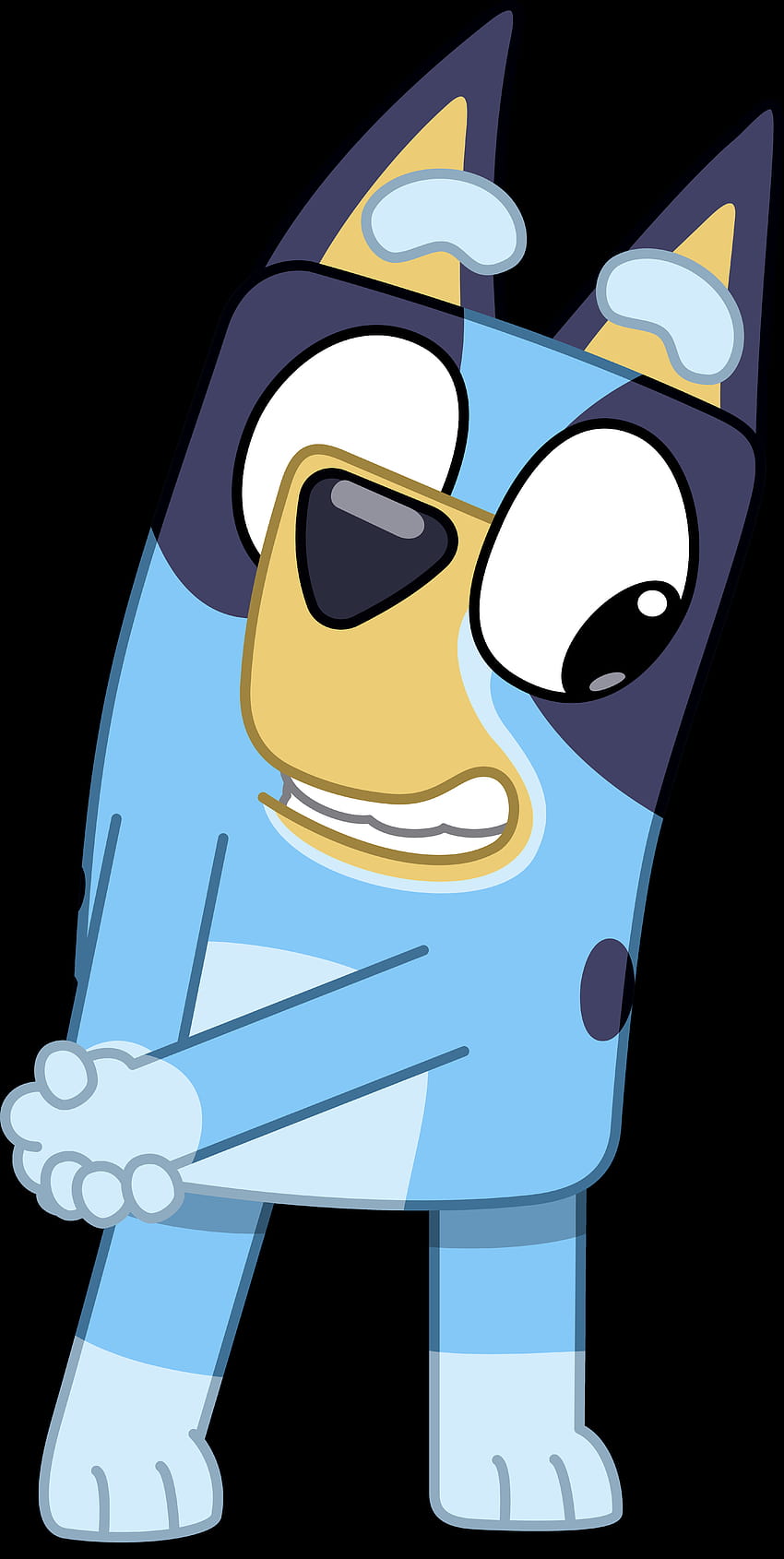Bluey Vector, bluey heeler bluey fondo de pantalla del teléfono