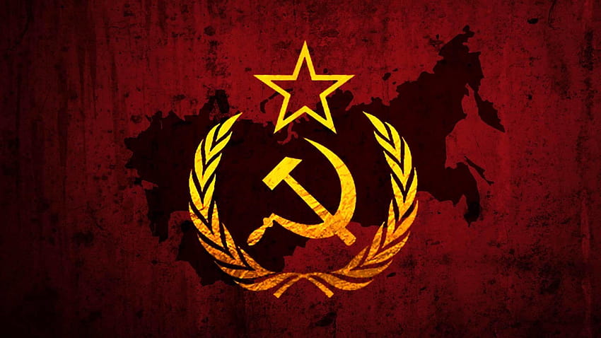 flaga związku radzieckiego Tapeta HD